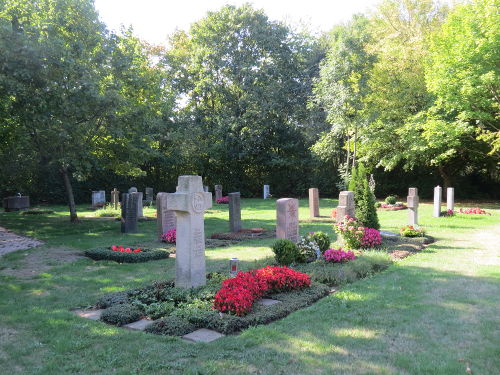 Urnenwahlgrabstätten auf dem Nordfriedhof in Kassel