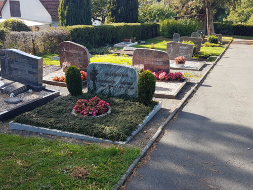 Beerdigung auf dem Friedhof in Nienhagen